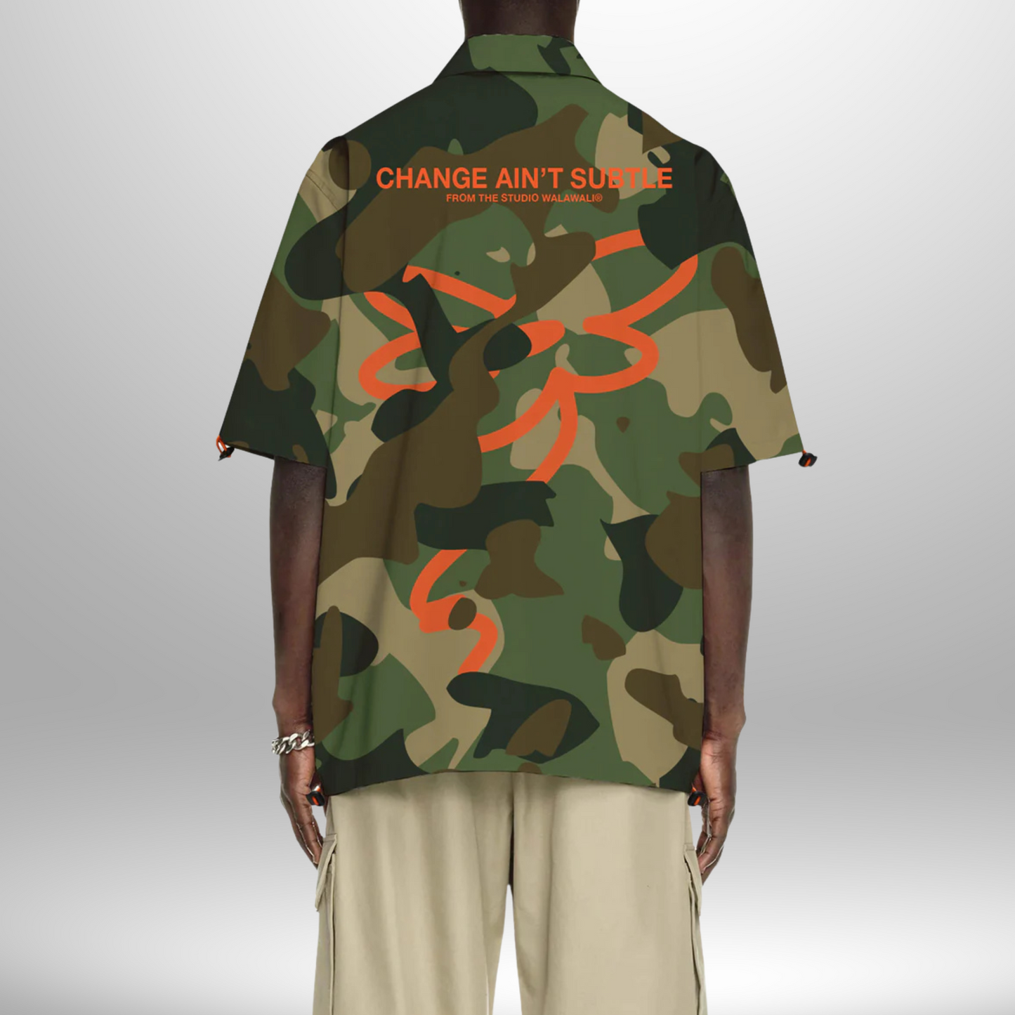 Camo Bowling Shirt