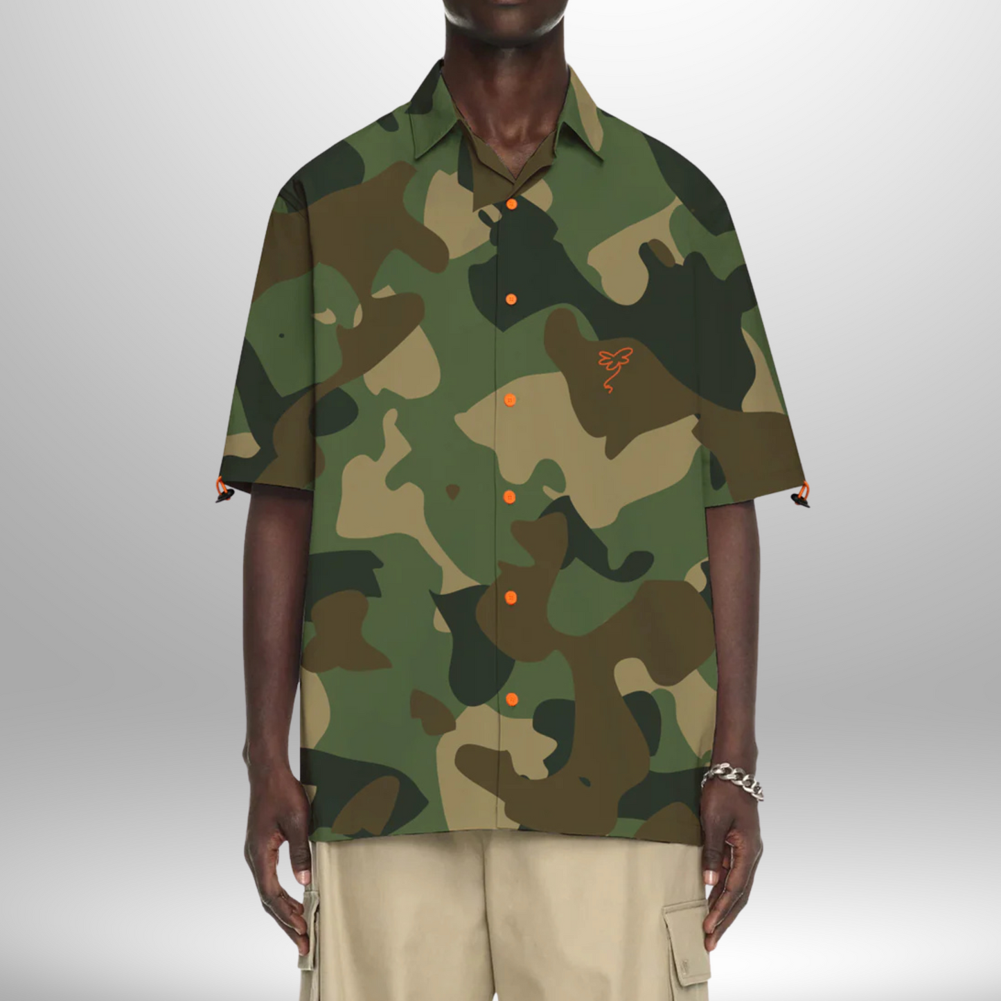 Camo Bowling Shirt